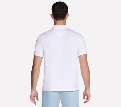 Skechers Men GO DRI Charge Palm Stripe Polo
