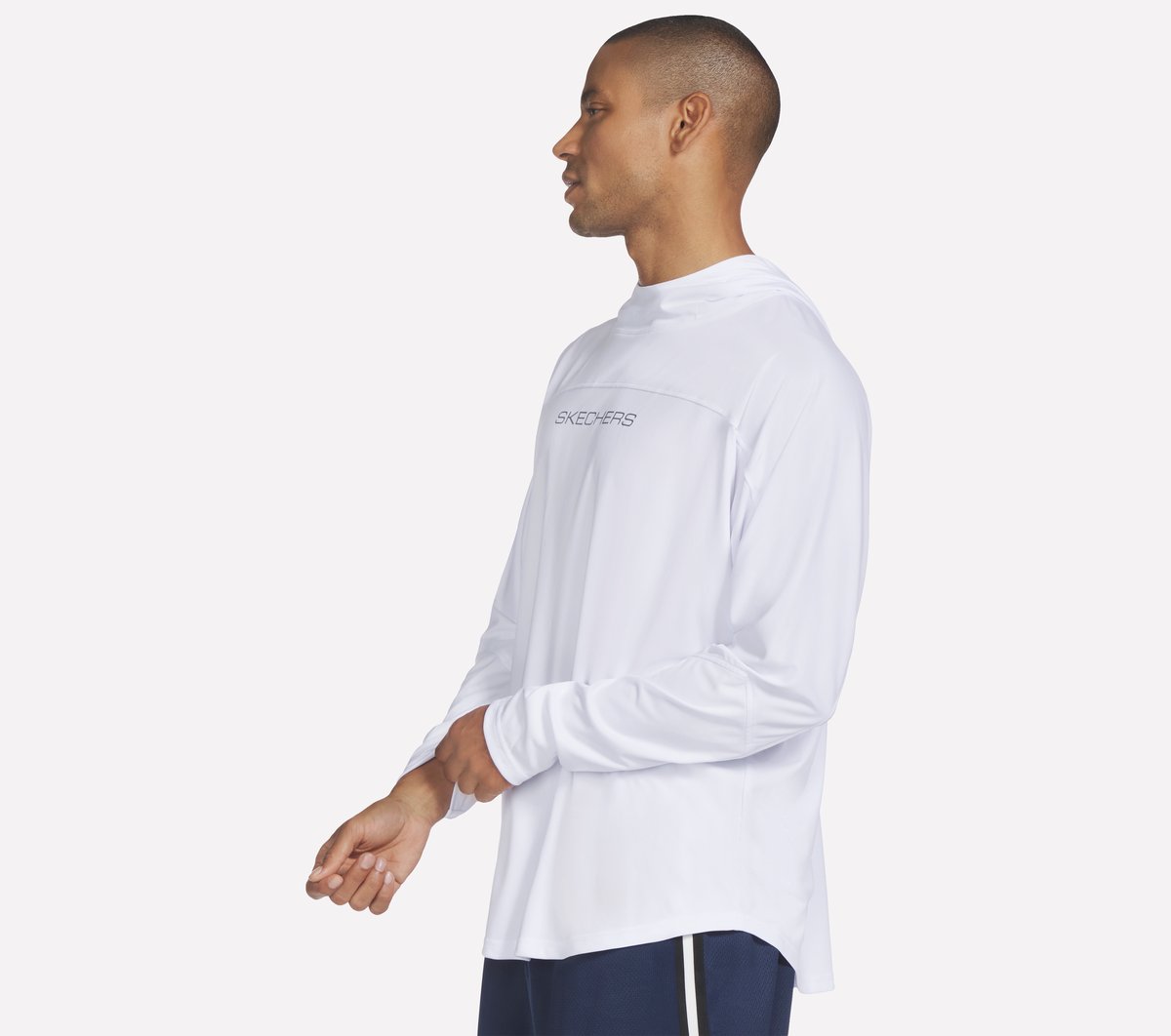 Skechers Men Hoops Long Sleeve Hoodie