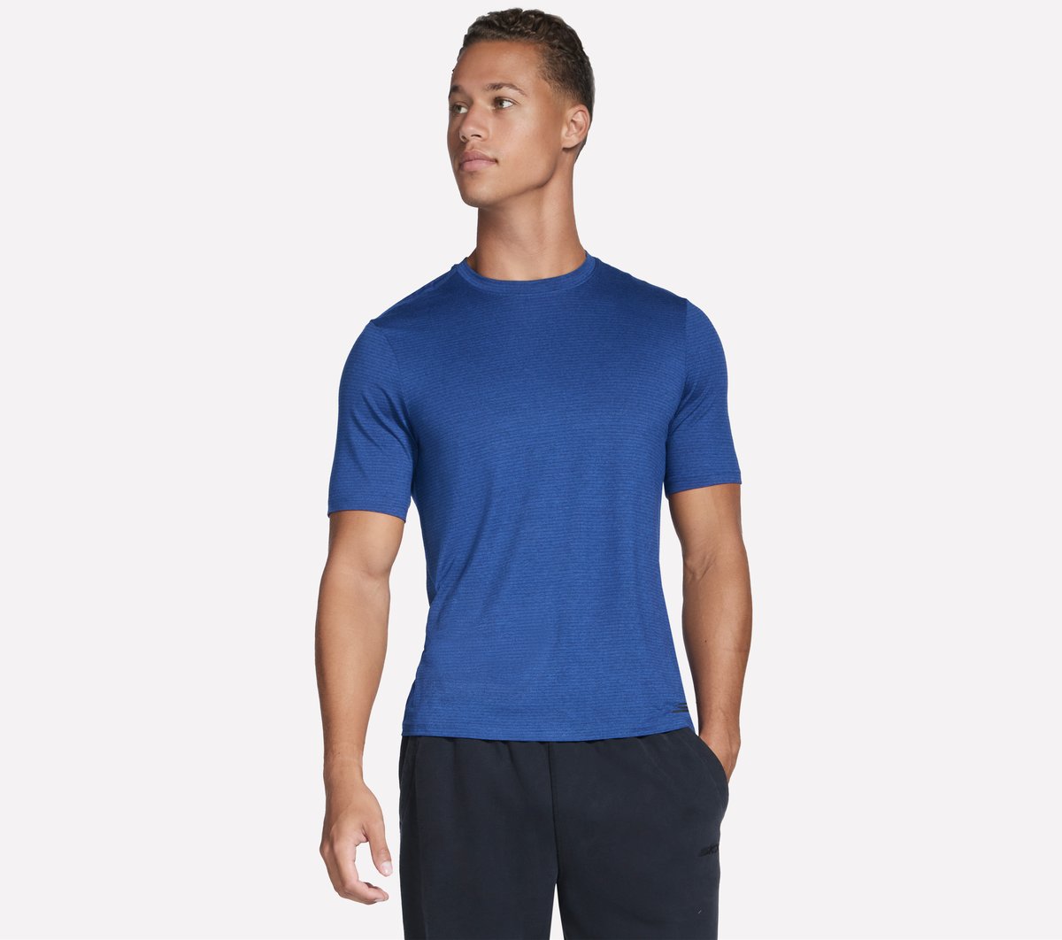 Skechers Men GO DRI All Day Stripe Tee