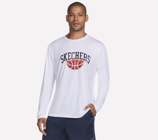 Skechers Men Hoops Long Sleeve Tee