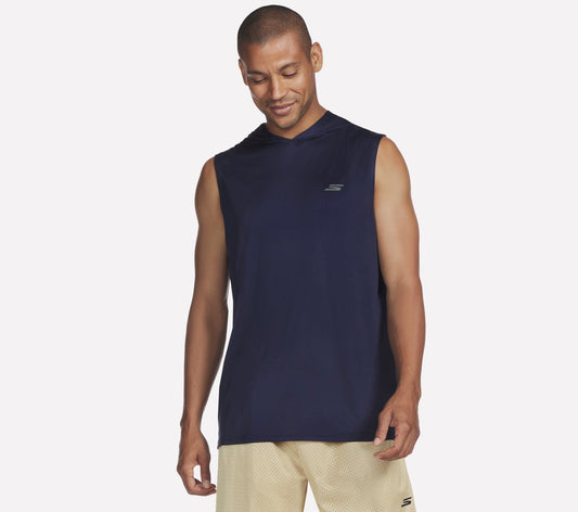 Skechers Men Hoops Sleeveless Hoodie