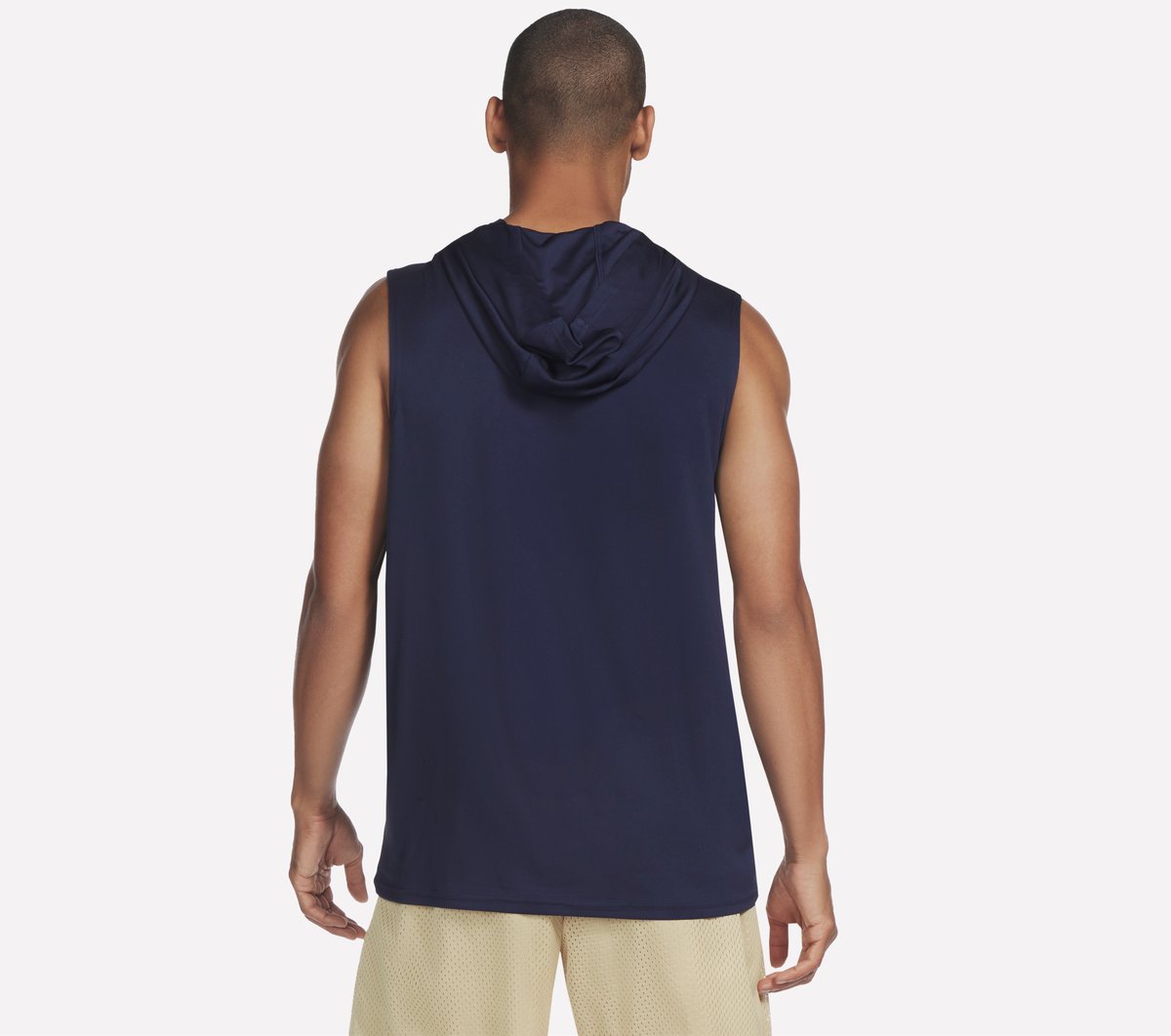 Skechers Men Hoops Sleeveless Hoodie