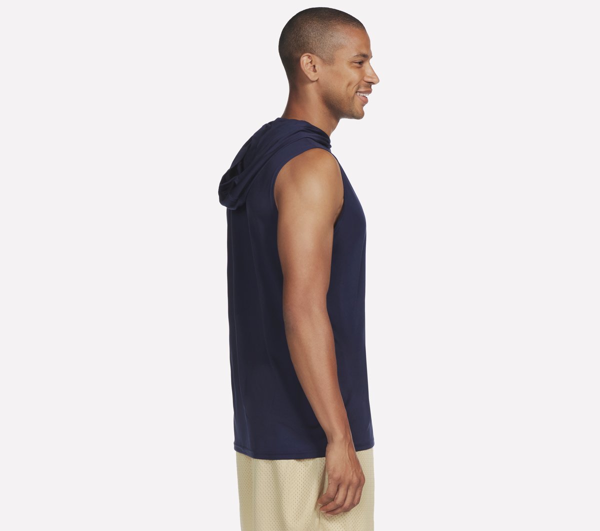 Skechers Men Hoops Sleeveless Hoodie