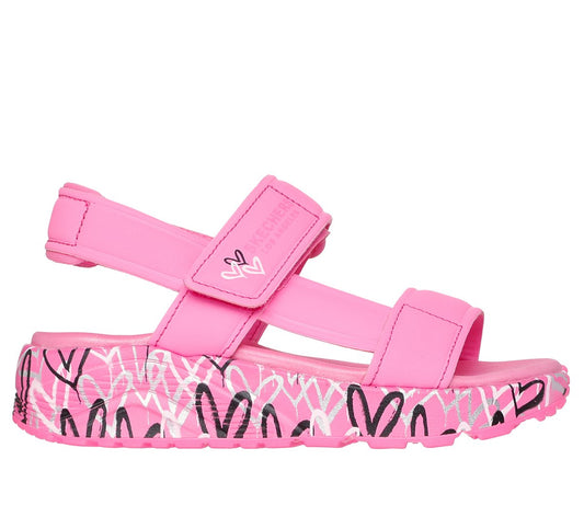 Skechers Kids JGoldcrown: UNO Lite Sandal - Sunny Love