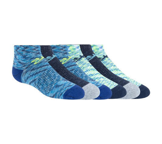 Skechers Kids|Clothing 6 Pack Space Dye Low Cut Socks