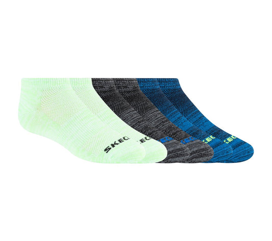 Skechers Kids|Clothing 6 Pack Low Cut Non Terry Socks