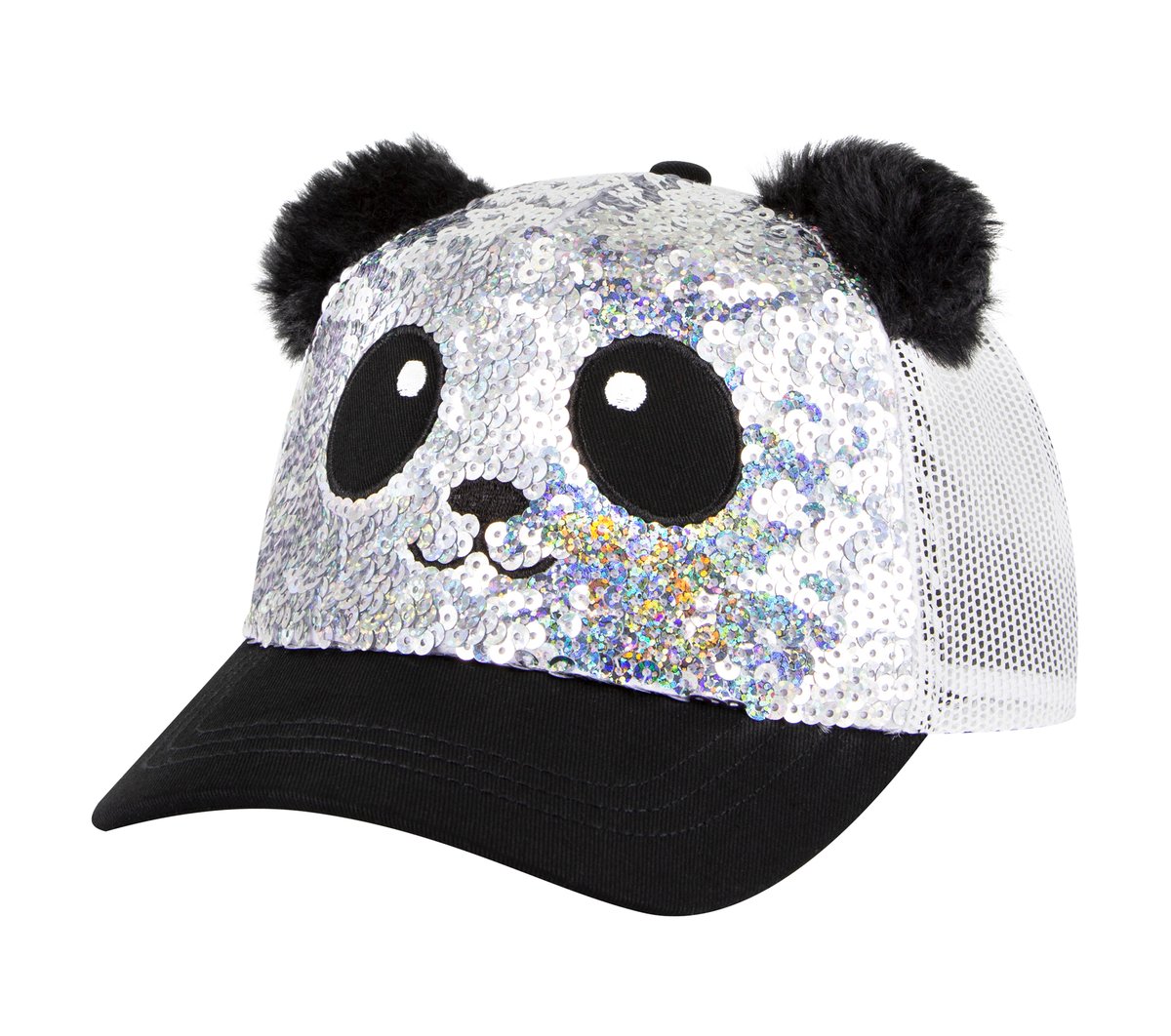 Skechers Kids|Clothing Sequin Panda Hat