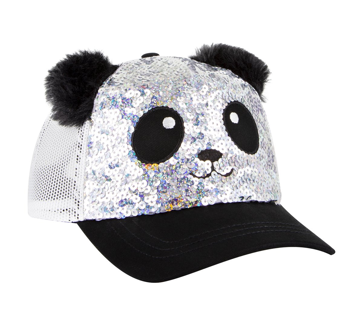 Skechers Kids|Clothing Sequin Panda Hat