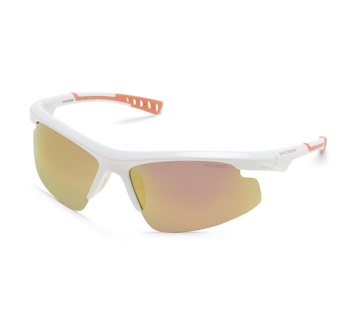 Skechers Clothing Semi-Rimless Sport Wrap Sunglasses