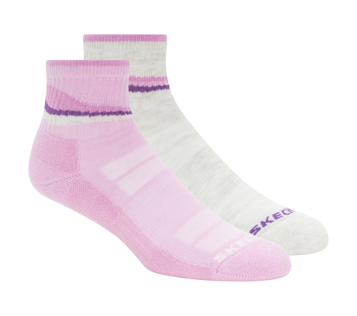 Skechers Clothing 2 Pack Women's Trail Quarter Socks