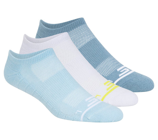 Skechers Clothing 3 Pack Women's No Show Premium Basic Socks