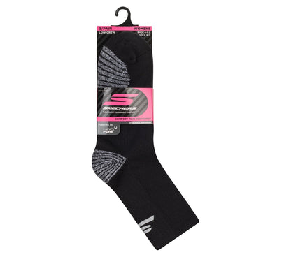 Skechers Clothing 3 Pack Women's Half Terry Low Crew Socks