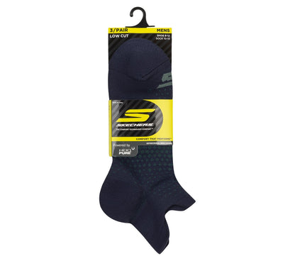 Skechers Clothing 3 Pack Men's Low Cut Socks
