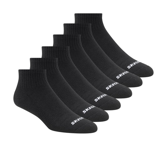 Skechers Clothing 6 Pack Core Quarter Medium Socks