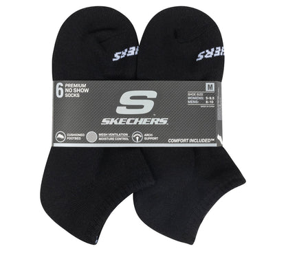 Skechers Clothing 6 Pack Core Low Cut Medium Socks