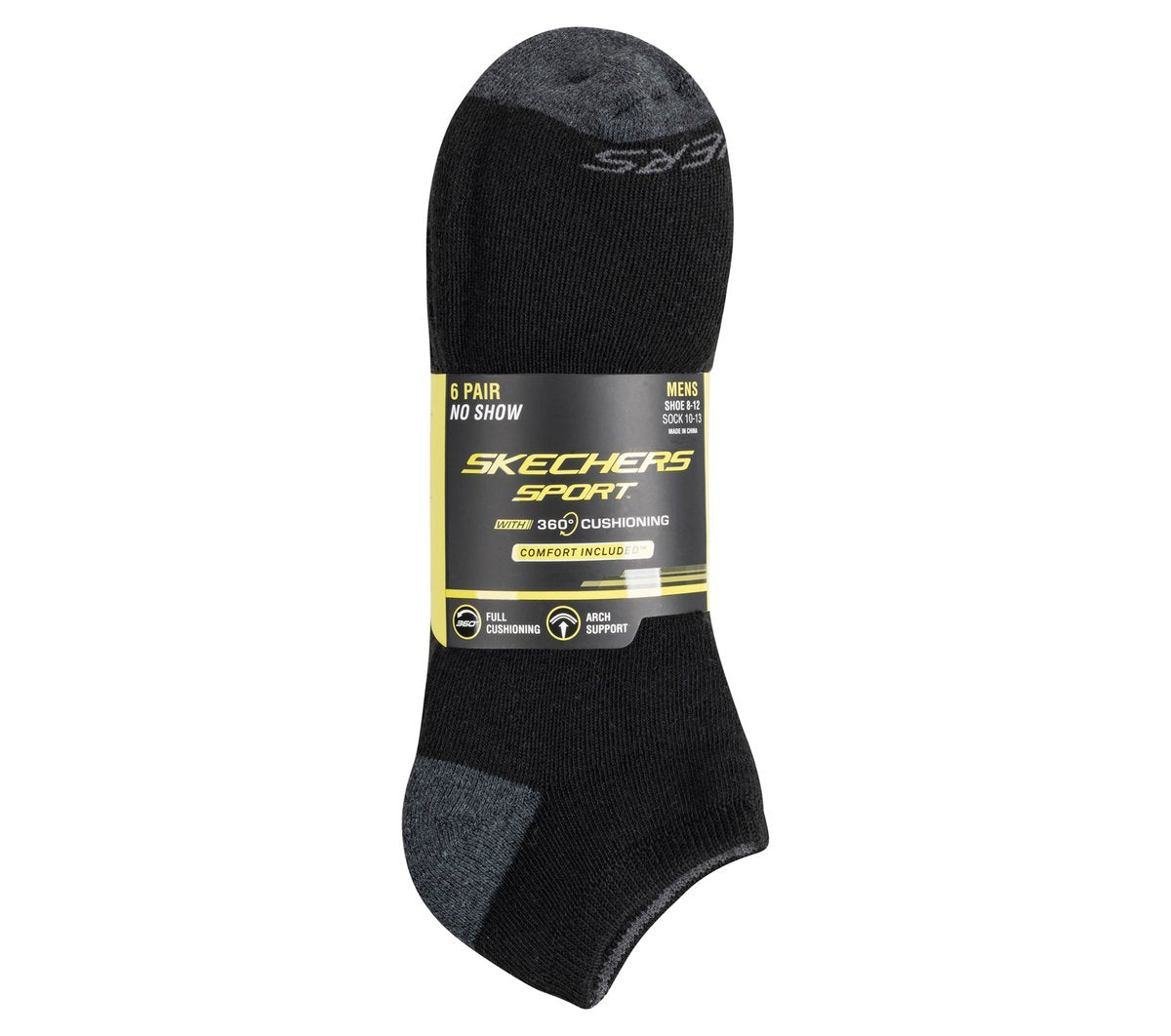 Skechers Clothing 6 Pack Walking Low Cut Socks