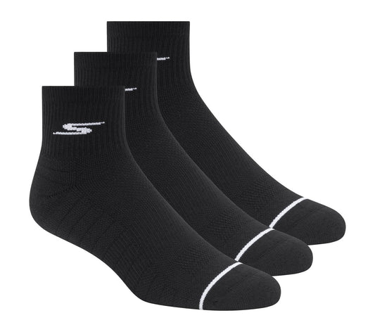 Skechers Clothing Quarter Premium Basic Socks - 3 Pack