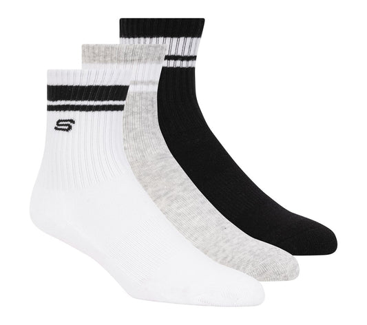Skechers Clothing 3 Pack Boys' Crew Socks
