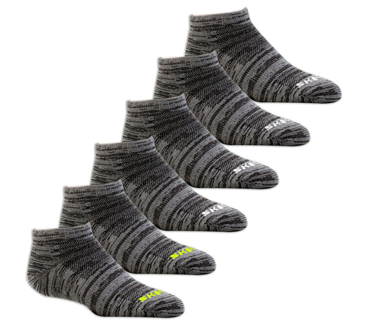 Skechers Clothing 6 Pack Low Cut Non Terry Socks