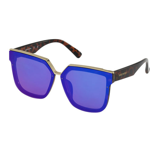Skechers Clothing Square Mirrored Sunglasses