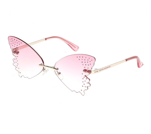 Skechers Clothing Rimless Butterfly Sunglasses