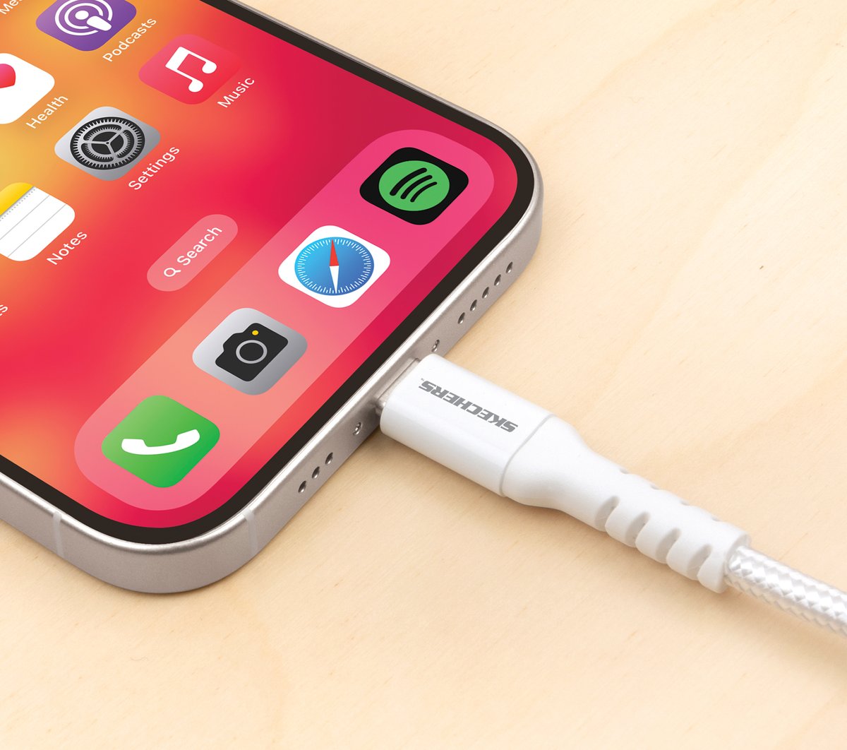 Skechers Clothing Lightning to USB-C Charging Cable