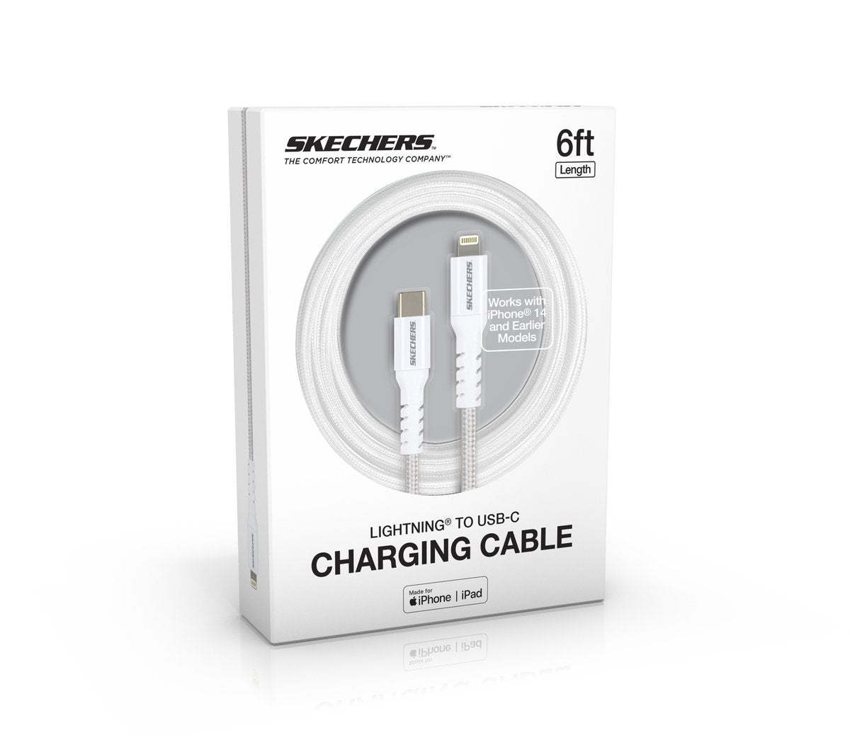 Skechers Clothing Lightning to USB-C Charging Cable